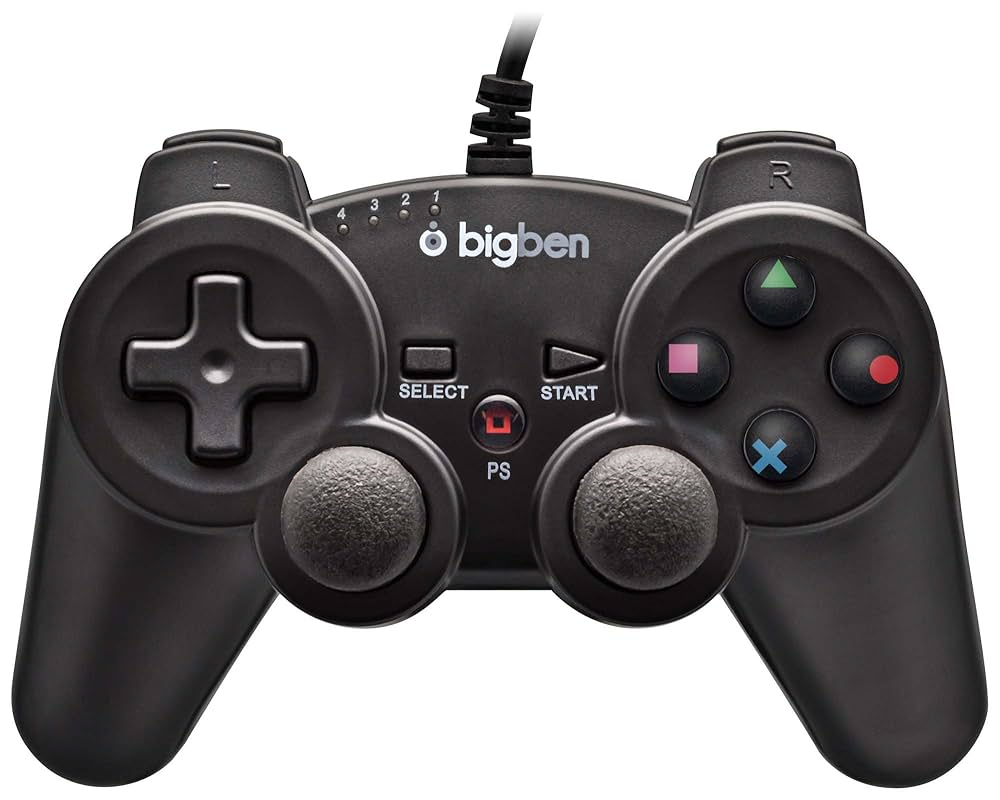 Big Ben Axis and Vibration Wired Controller (PS3) : Amazon